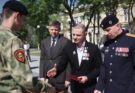 Депутат Благовещенской горДумы, ветеран СВО поздравил выпускников Росгвардии