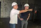 Министр строительства Амурской области оценил ход работ на ФОКе