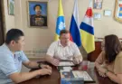 Глава Элисты встретился с руководителем Комитета семей воинов Отечества