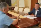 Глава Якутска встретился с министром ЖКХ и энергетики Якутии Вячеславом Емельяновым