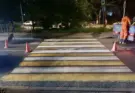 Городская служба продолжает обновление дорожной разметки в районах Владивостока