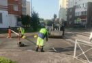 Сотрудники МБУ «Пензавтодор» благоустраивают улицы города